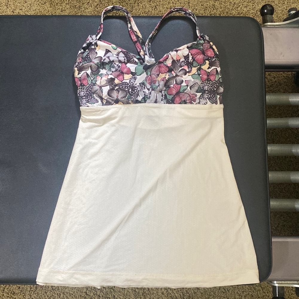 Size 6 Lulu Lemon Tank with Built in Bra